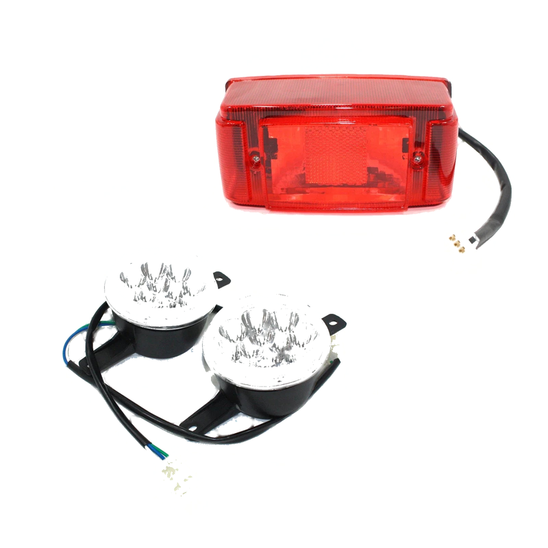 150cc 250cc Bull Farm Quad ATV 12V Left Right Head & Tail Light Lamps