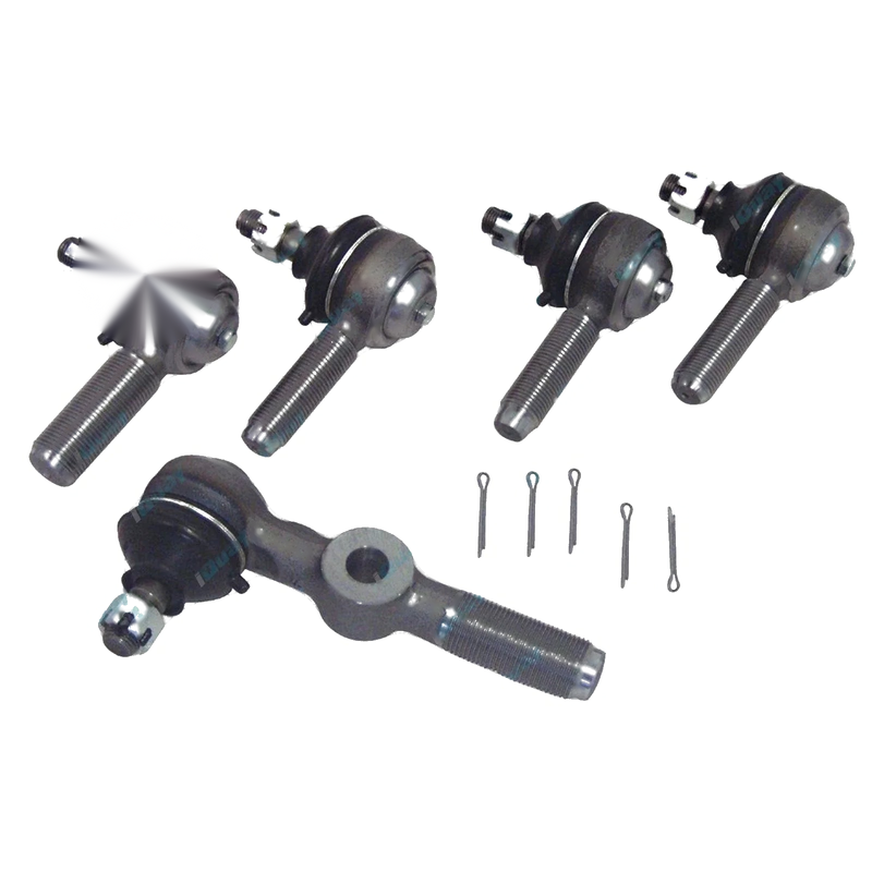 Toyota BJ40 BJ42 FJ40 FJ45 HJ45 HJ47 5pc Greasable Tie Rod End Kit (1970-1984)