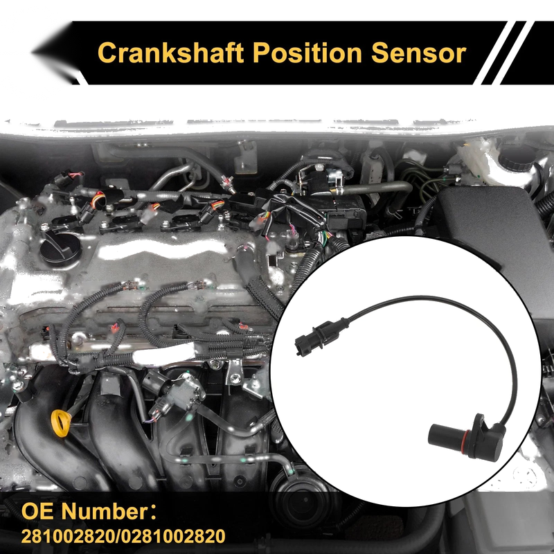 Ford Ranger 2.5 1 Pc Crankshaft Position Sensor (2006-2011)