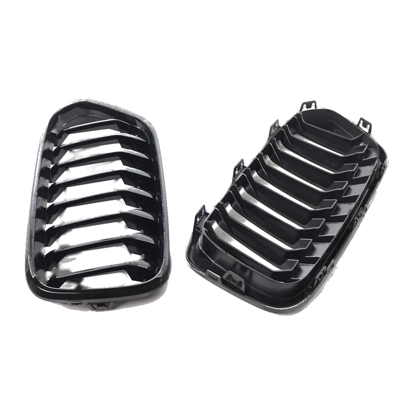 BMW X2 Series F39 Black Front Bumper Grille (2018-2021)
