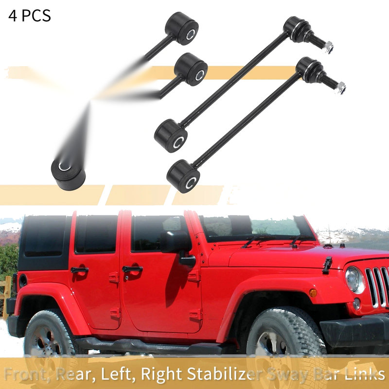 Jeep Commander 4pcs Front Rear Sway Bar Links (2006-2010)