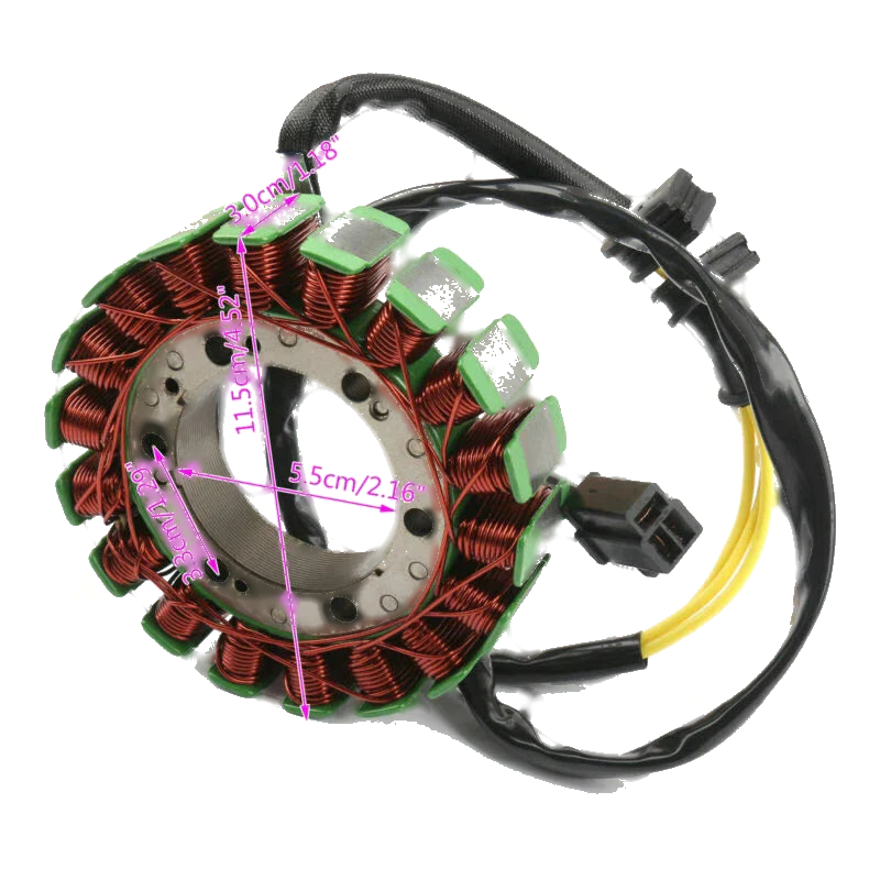 Honda NTV650 Revere, NT650 Hawk GT Stator (1988-1998)