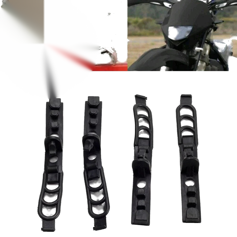 Yamaha YZ125 YZ250 Honda CR125 Suzuki 4Pcs Rubber Straps