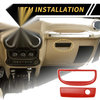 Jeep Wrangler JK (2007-2017) Red Glove Box Handle Switch Cover