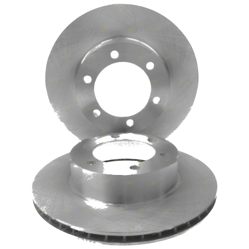 Toyota Landcruiser Prado 2 x Front Disc Brake Rotors (1996–2002)