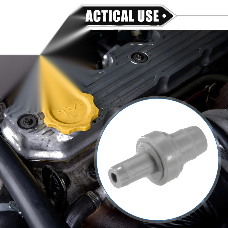 Toyota Corolla (1993-1997) Durable Plastic Gray PCV Valve