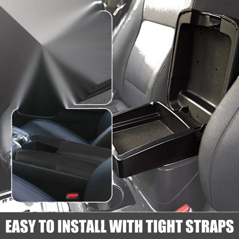 Honda Civic Black Armrest Protector Cover Pad (2016-2021)