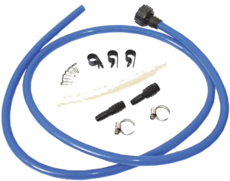 Boats / Caravan, 7.6m Coil Hose & Nozzle Deck Washdown System Kit