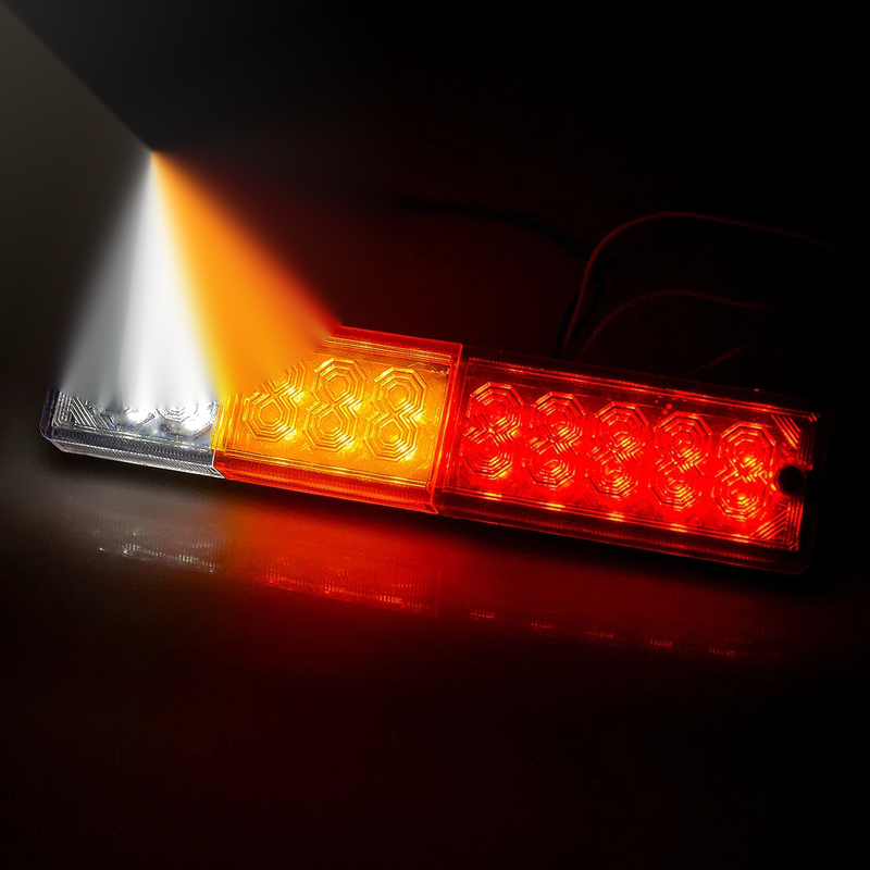 RV Camper Trailer Truck 4pc LED Waterproof Tail Lights