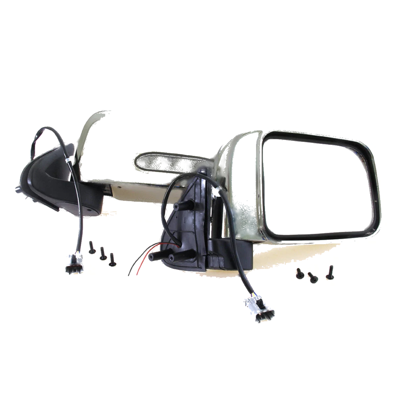 Nissan D22 Navara 1997-2004 Chrome Electric Mirror LED