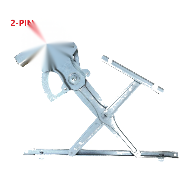 Mitsubishi Lancer Front Left Window Regulator 2 x Pins Motor (2007–2017)