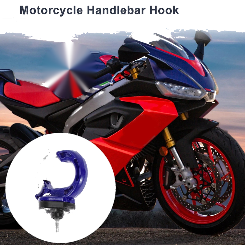 Motorcycle Round Shape Aluminum Alloy Motorcycle Hanging Hook 1 Pc