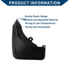 Mercedes-Benz GLE Coupe Mud Flaps Splash Guards (2020-2023)
