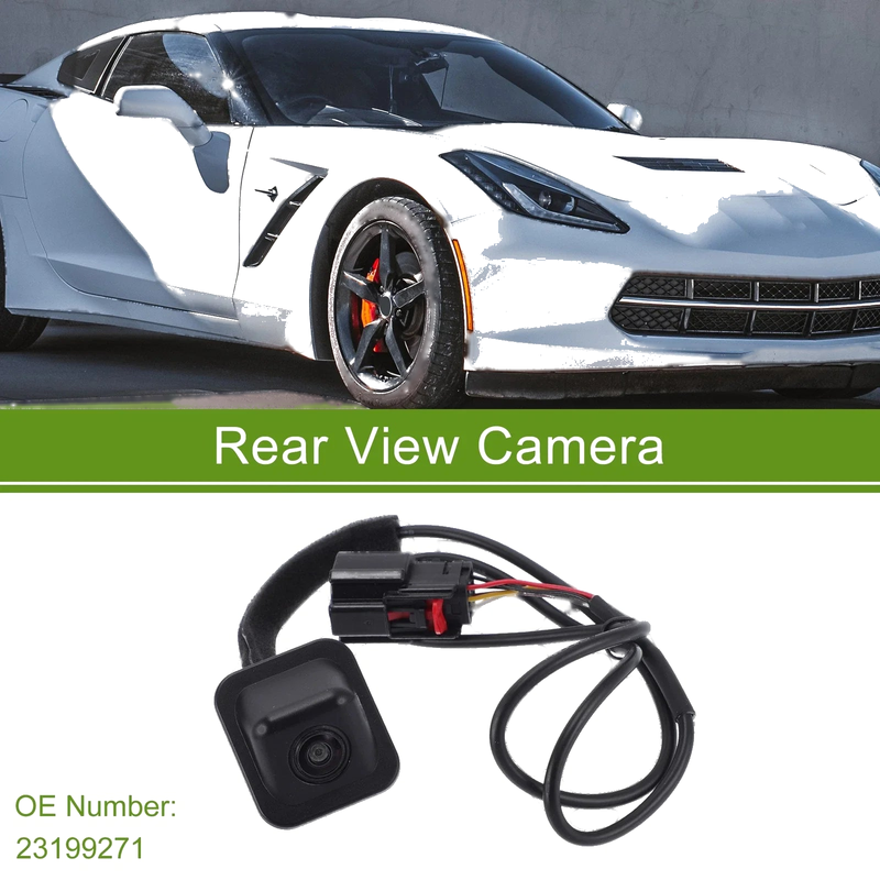 Chevrolet Corvette Stingray Z06 6.2L Rear View Camera 120-180 Degree (2014-2016)