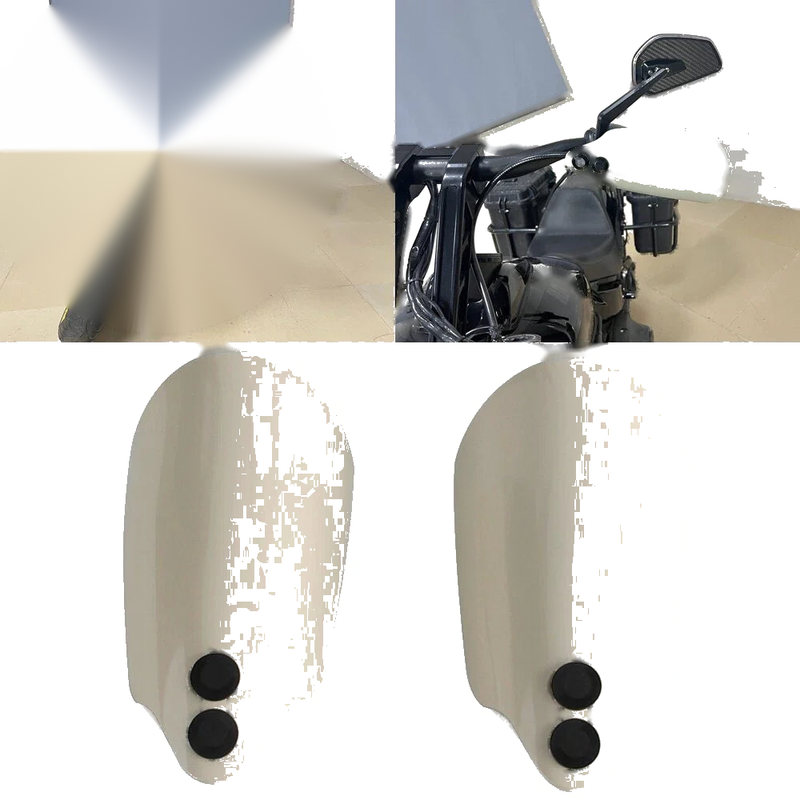 Harley Road King FLHR FLHRC Handlebar Hand Guards Protector (2008)