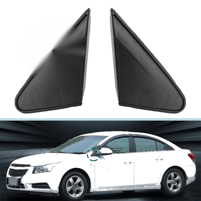 Chevrolet Cruze Front Mirror Triangle Molding Pair Left Right (2009-2014)