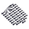 40pcs Brake Bleeder Screw Caps Rubber Dust Covers