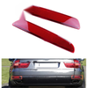 BMW E70 Rear Bumper Reflectors  Brake Stop Lamp Red Lens (2007-2013)