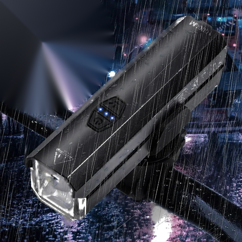 1000LM LED Bike Headlight Rechargeable Waterproof - 6 Modes