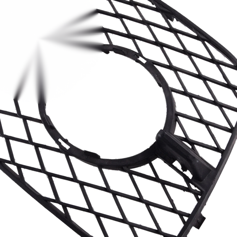 BMW X6 E71 E72 Right Front Fog Light Mesh Grille (2008-2014)
