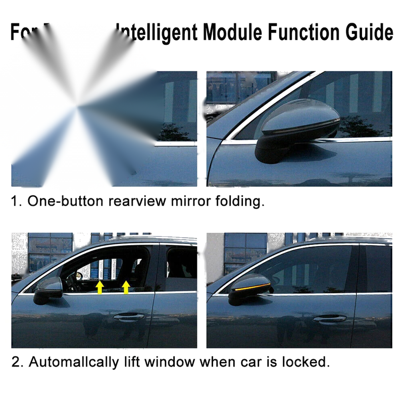 Porsche Cayenne, Panamera Automatic Tailgate Window Close Smart Module