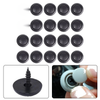 Black Plastic Car Make Model Ceiling Fixing 20 Buckle Pins