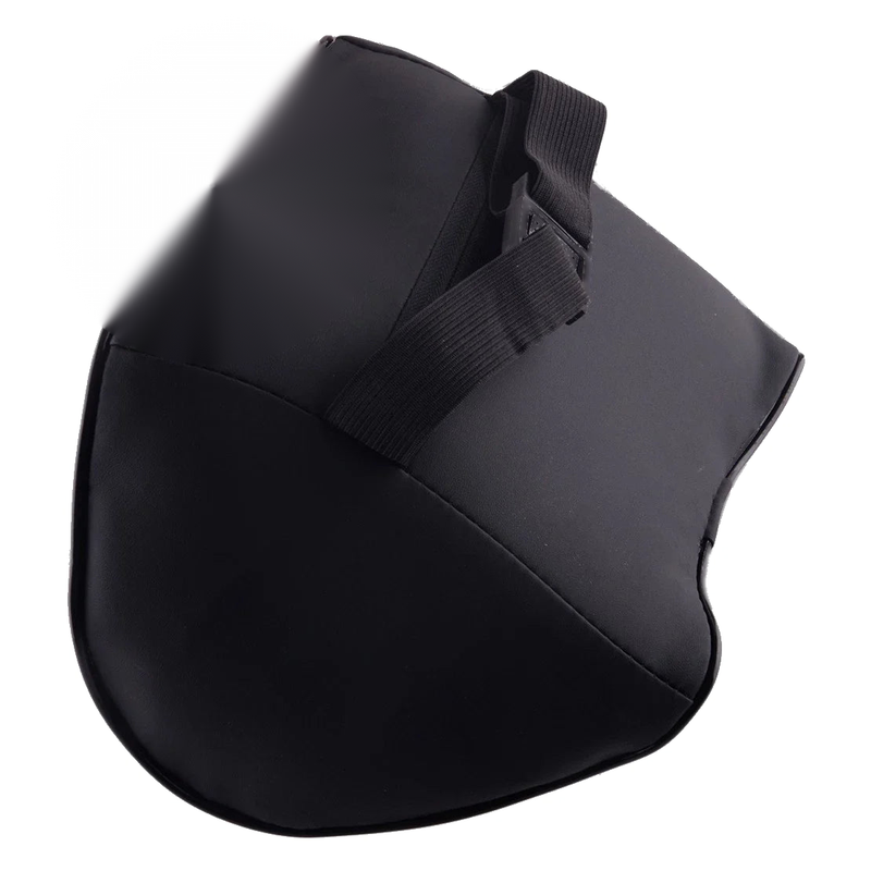 Black Car Seat Neck Support Cushion Memory Foam Headrest Pad