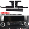 Ford Mustang Carbon Fiber Interior Sound Equipment Button Trim (2015-2021)