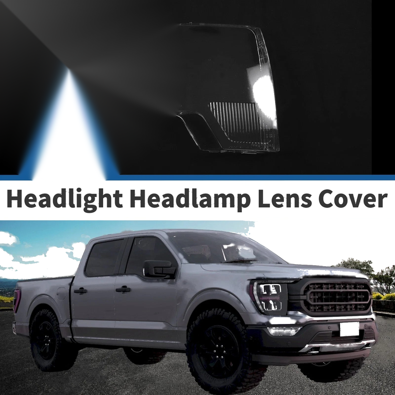 Ford F-150 Front Right Headlight Lens Cover (2009-2014)