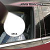 Nissan Sentra 8 Pcs Chrome Silver Door Pillar Trim (2013-2017)