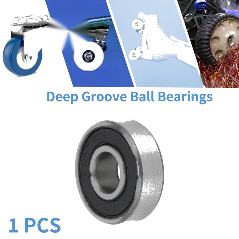 Scooter Skateboard Wheel 7x19x6mm Deep Groove Ball Bearings