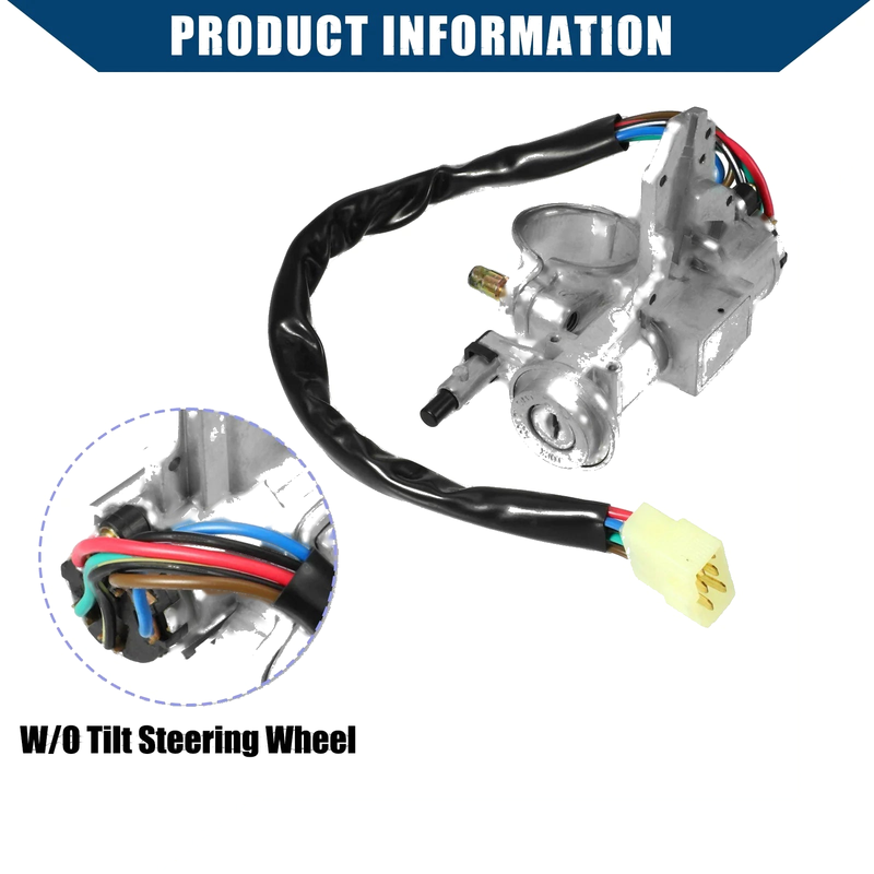 Mitsubishi L200 Ignition Switch Starter Set with Keys (2006-2015)