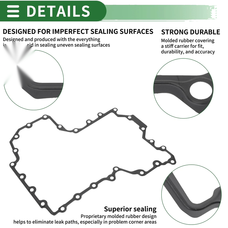 BMW X6 X5 (2008-2019) Oil Pan Gasket (2010-2018)