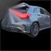 Mercedes-Benz A-Class W176 Roof Spoiler Wing (AMG Style)