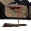 Honda Accord Crosstour Wood Armrest Door Panel Cover Trim (2008–2013)