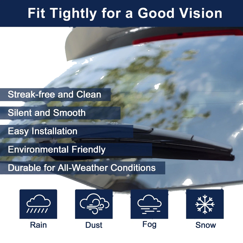 Jeep Renegade Rear Windshield Wiper Blades (2015-2020)