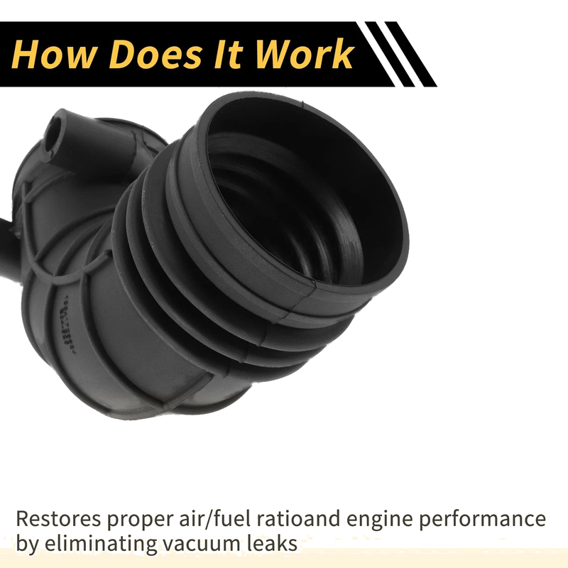 BMW 5 (E34) 525 Rubber 1 Pc Air Intake Hose (1991-1996)