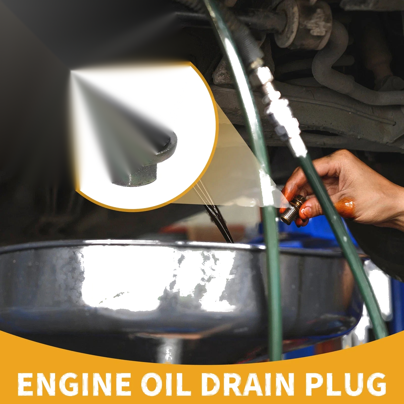 Ford F150 Bronze Tone 1 Pc Oil Drain Plug Pan Thread Repair