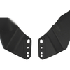 Ducati, Honda, Suzuki, Yamaha Winglet Aerodynamic Spoiler Kit Matte Black