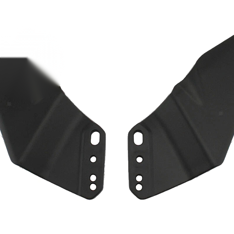 Ducati, Honda, Suzuki, Yamaha Winglet Aerodynamic Spoiler Kit Matte Black