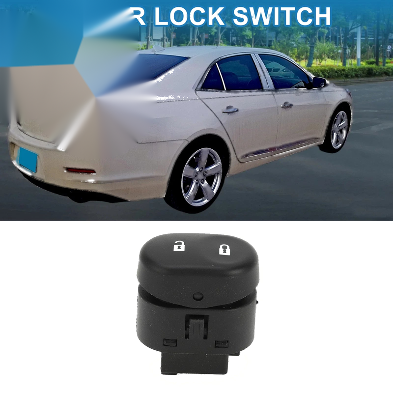 Chevrolet Malibu Plastic Metal Door Lock Switch (2008-2009)