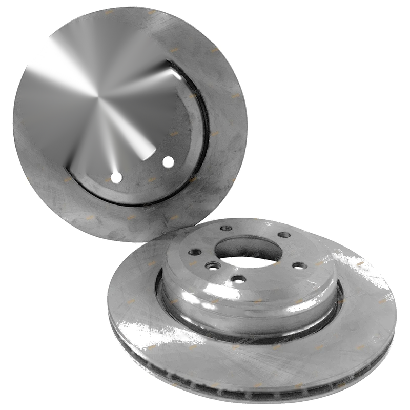 BMW 525i E60 320mm Rear Disc Brake Rotors (2005 - 2010)