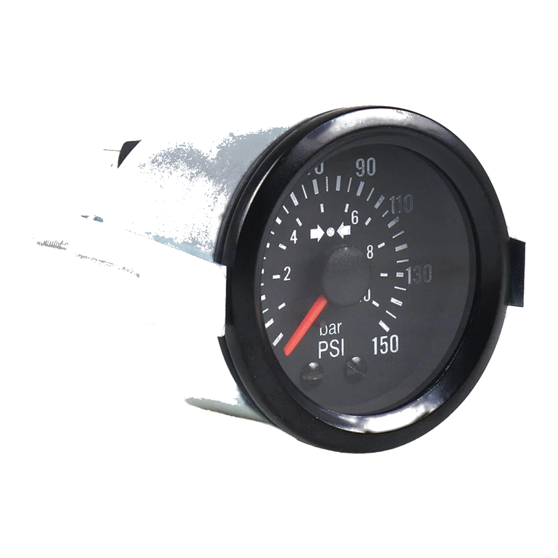 Car 2" 52mm Mechanical Barometer Pressure Gauge 0-10Bar 0-150Psi