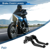 Kawasaki NINJA650R Levers / Adjustable Levers / Brake & Clutch Levers Black