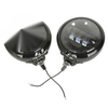 Harley 4.5" Black LED Auxiliary Spot Fog Lights