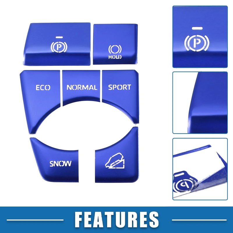 Toyota RAV4 Handbrake Drive Mode Button Cover Set of 2 (2019-2022)