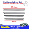 Weatherstrip Door Belt Set 4 Fits Toyota Hilux Tiger SR5 LN147 Truck 1998-04 D12