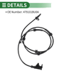 Infiniti G37 Q60 ABS Wheel Speed Sensor (2011-2013)