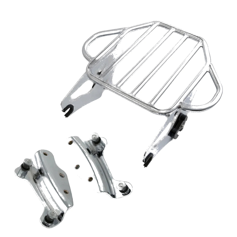 Harley Touring Road King Chrome Luggage Rack Docking Kit (2009-2013)
