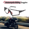 Motorcycle Motorcycle Goggles / 1 Pcs / Gray Lens Black Frame Tri-acetel